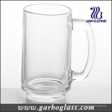 Caneca de cerveja de vidro reto GB094314